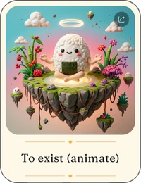 Illustrated vocabulary card